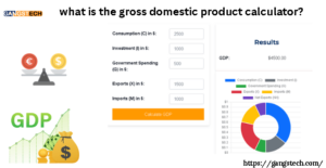 what is the gross domestic product?