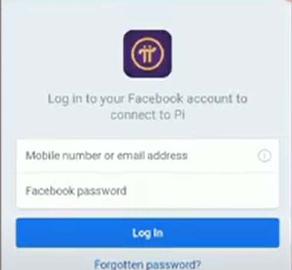 facebook verification of pi network 3